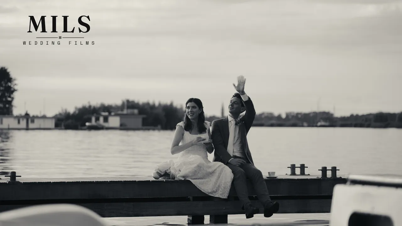 Trouwfilm still Jan en Jenny — Documentaire bruiloftsfilm De Kaagsociëteit Warmond